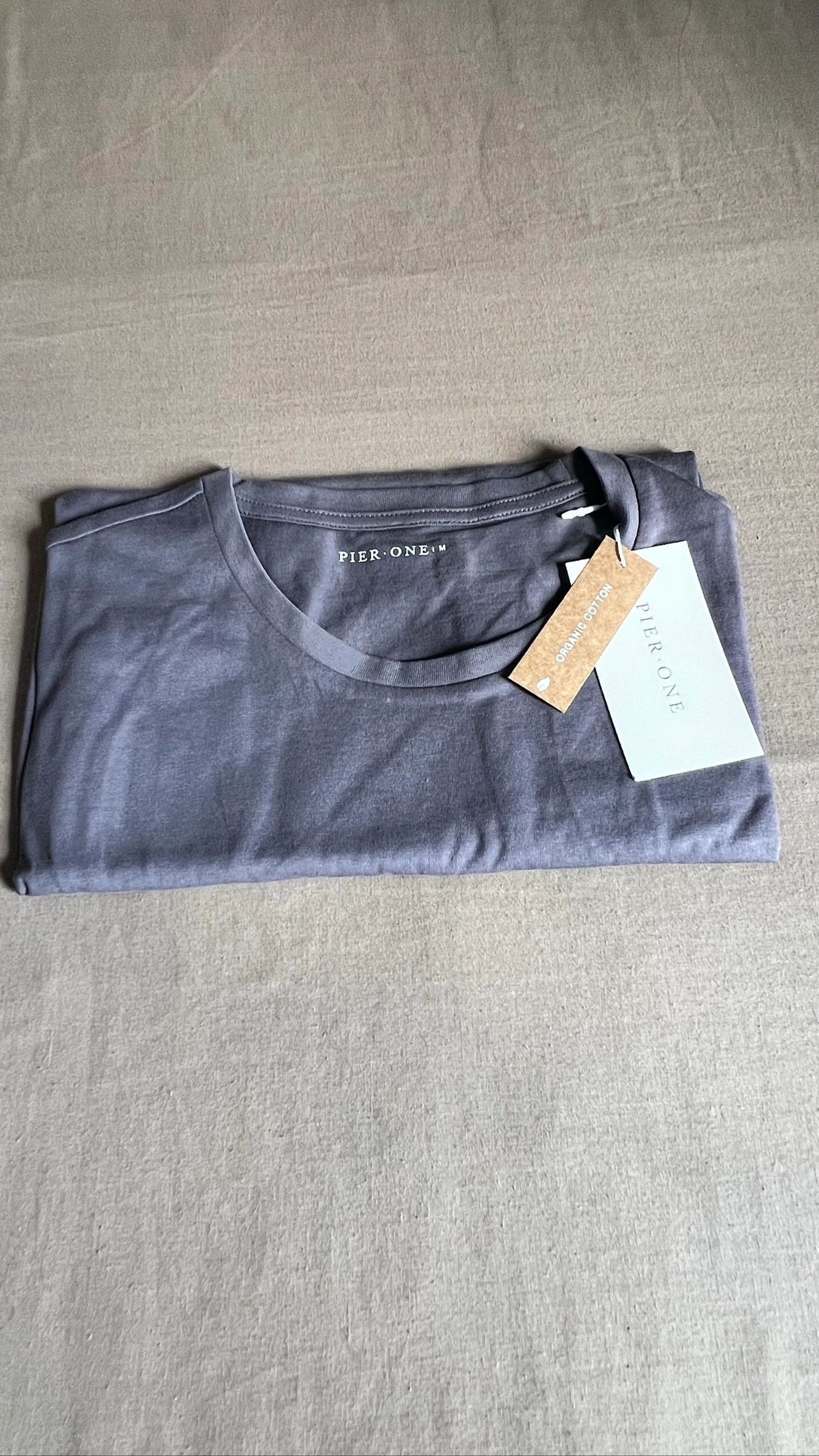 Camiseta de Cuello Redondo Gris para Hombre – photo 2